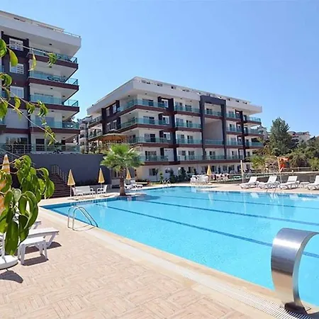 Spacious Flat At The Pool, Huge Balcony, 2 Bedroom * Alanya